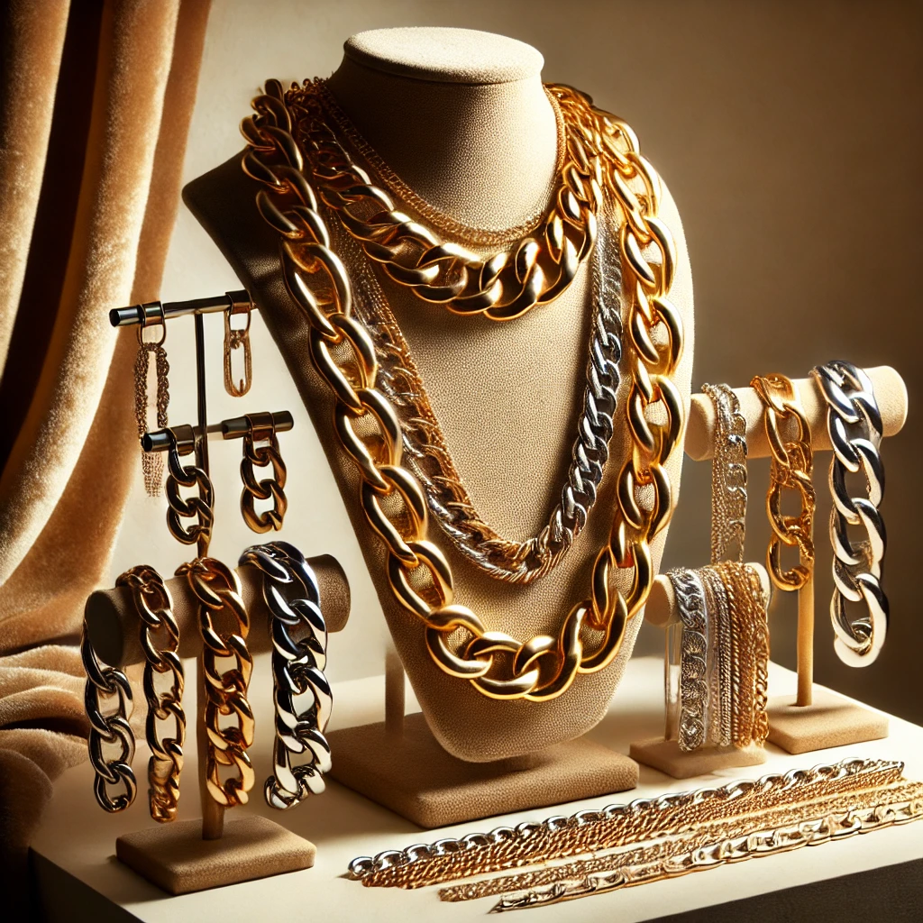 Chunky Jewelry Chains and Bold Necklaces: Latest Statement Jewelry Trends