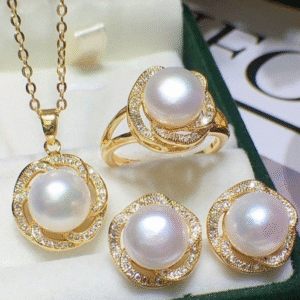 Jewellery: Necklace, earrings, and rings combo 2
