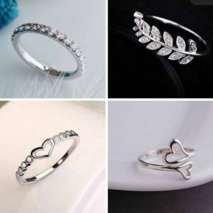 Elegant Silver Rings